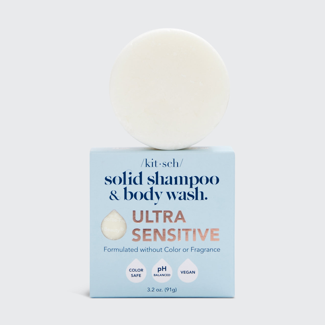 Ultra Sensitive Shampoo & Body Wash Bar Fragrance-Free