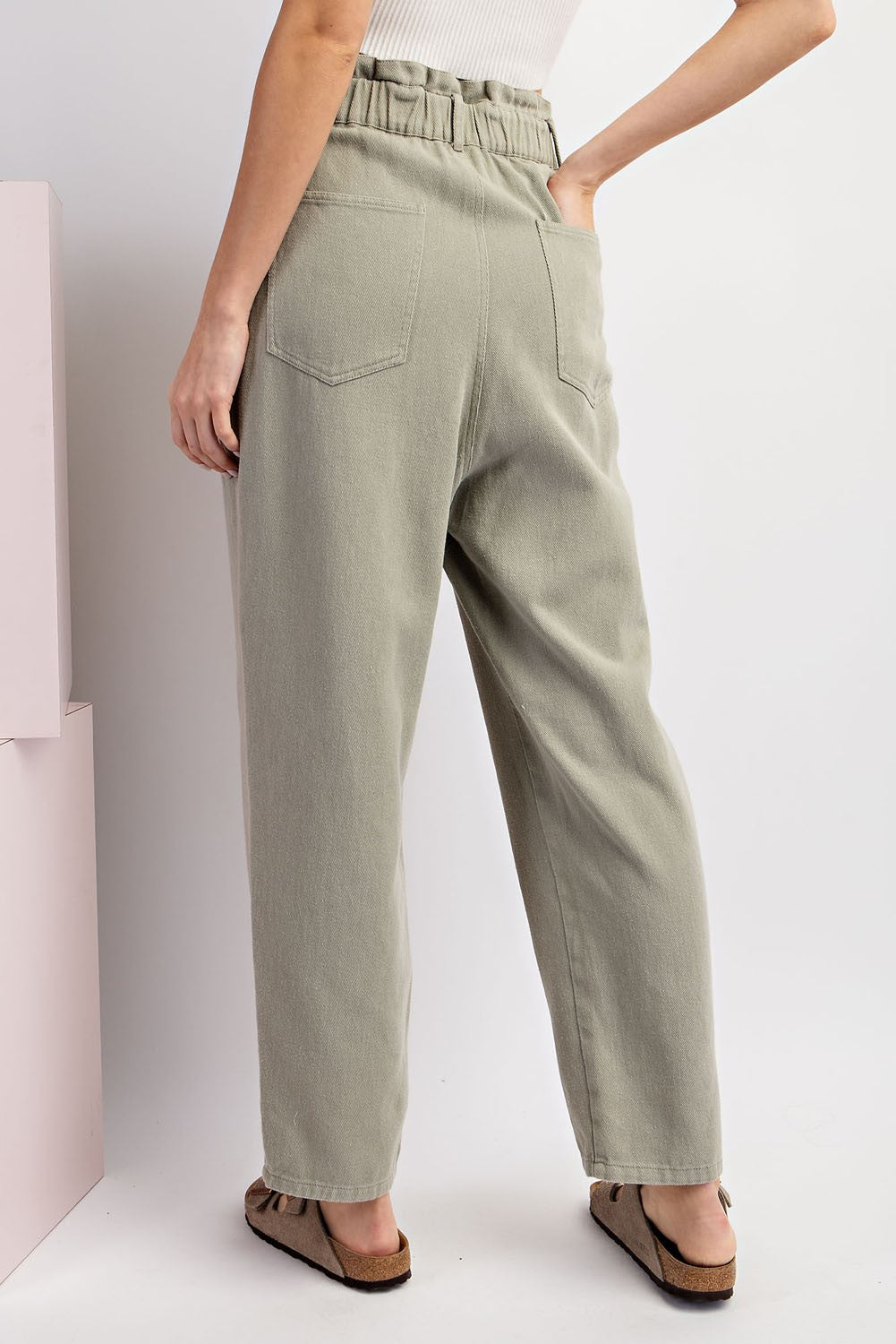 Sage Cotton Pants