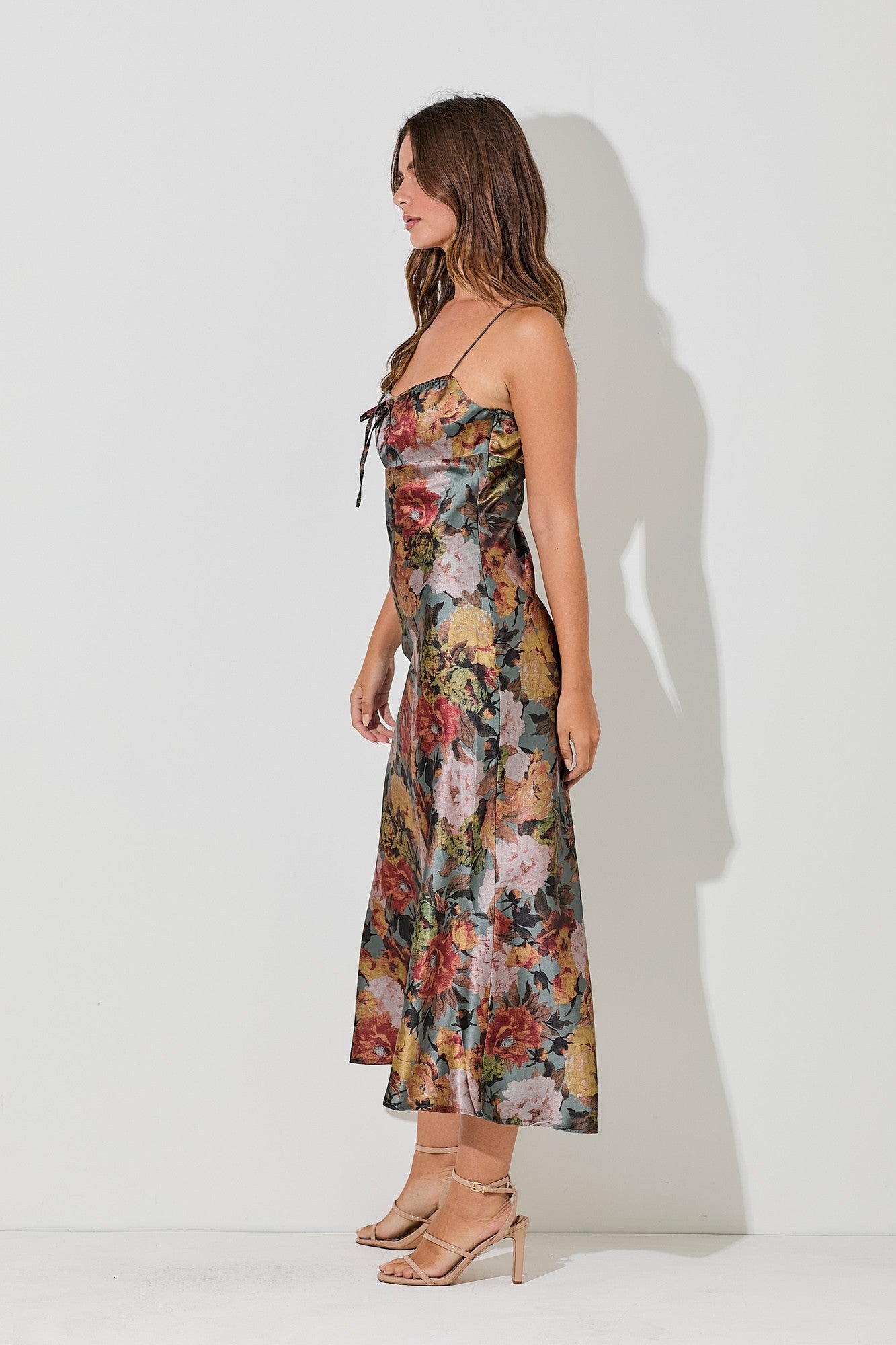 Secret Garden Satin Dress