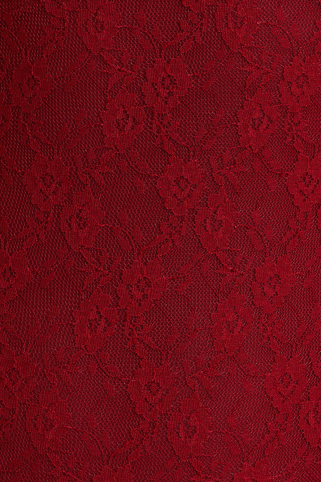 Ruby Red Mesh Bodysuit