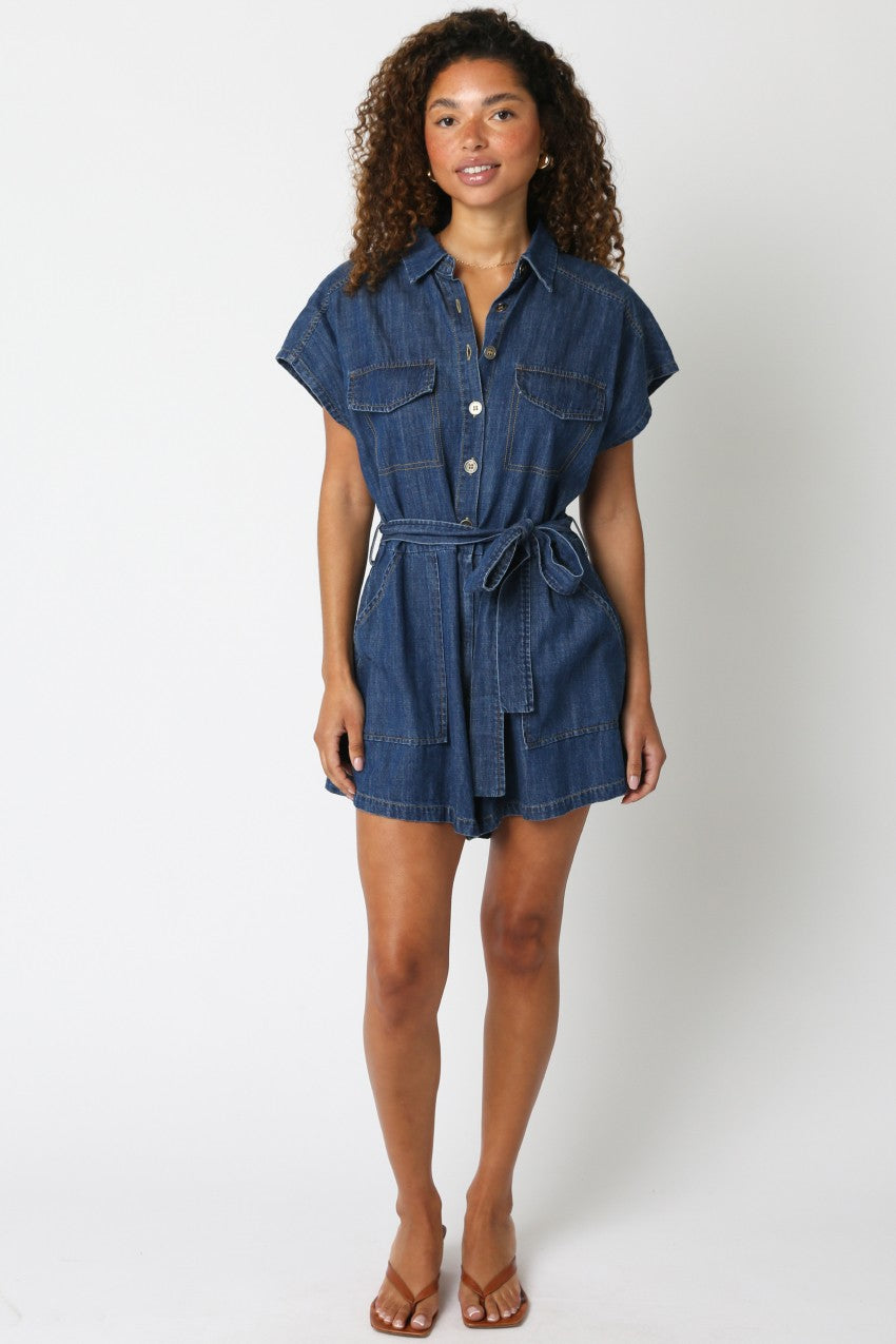 Dazy Denim Romper