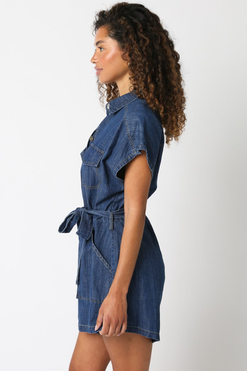 Dazy Denim Romper