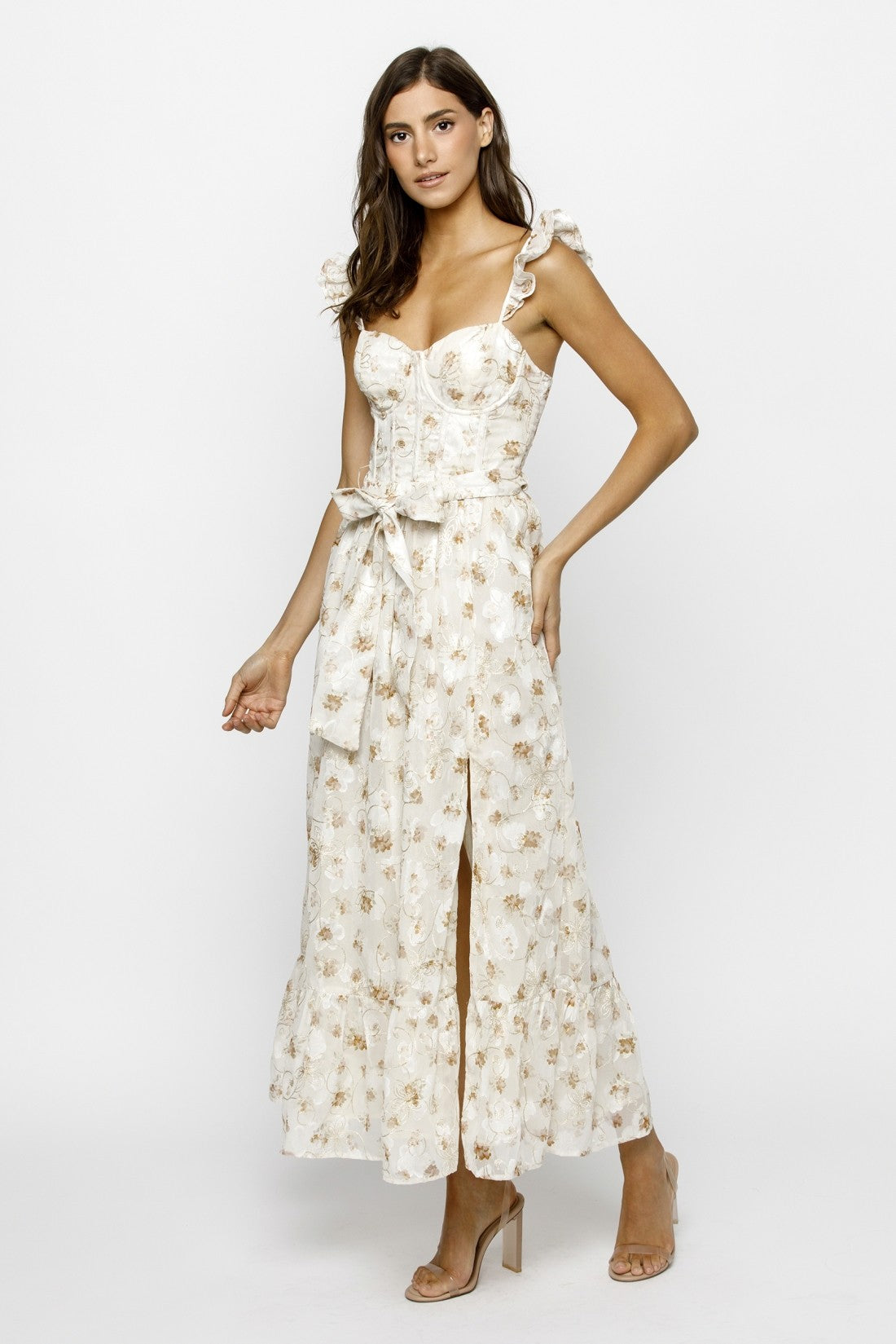 Floral & Vine Corset Dress