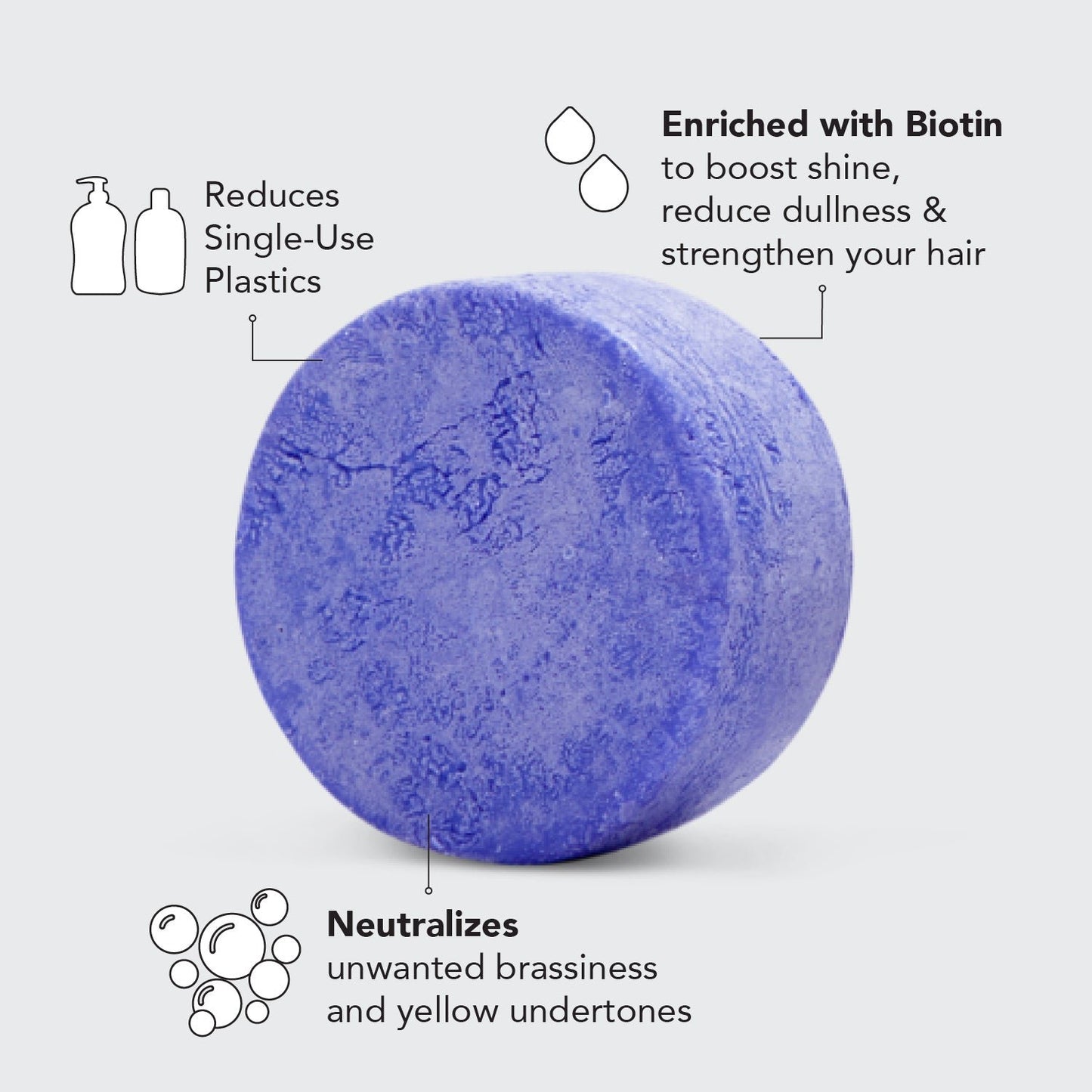 Purple Toning Shampoo Bar
