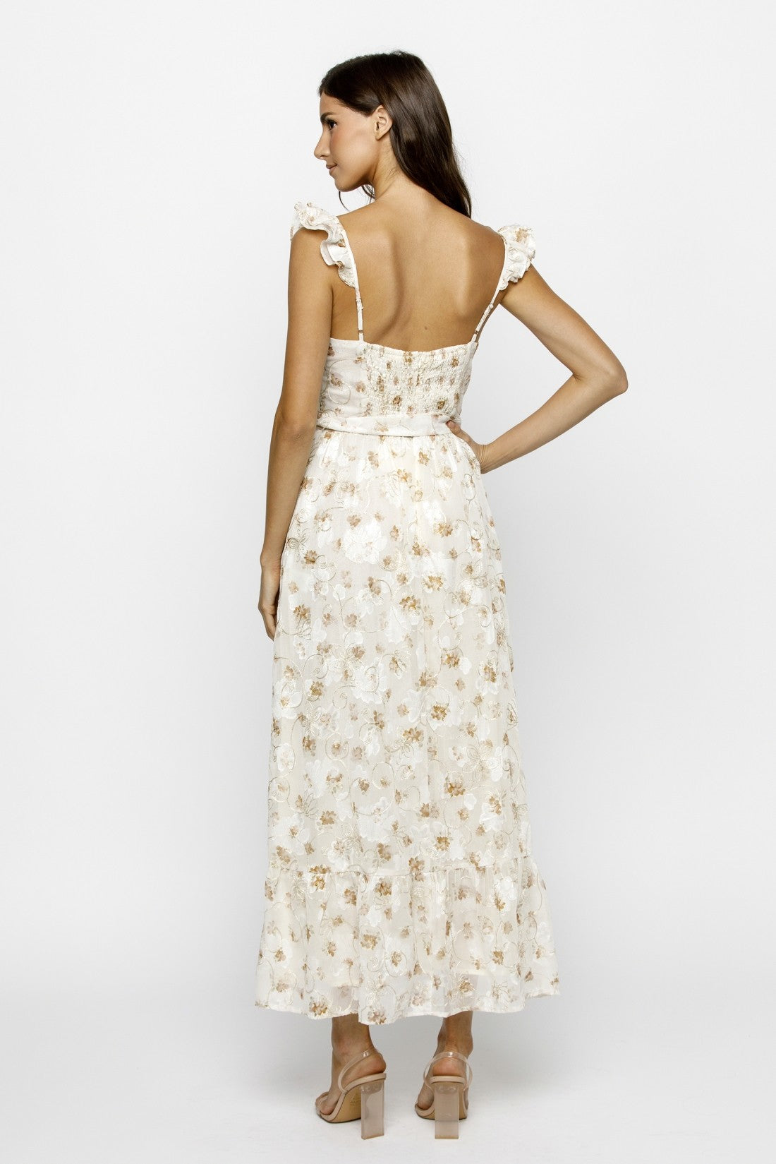 Floral & Vine Corset Dress