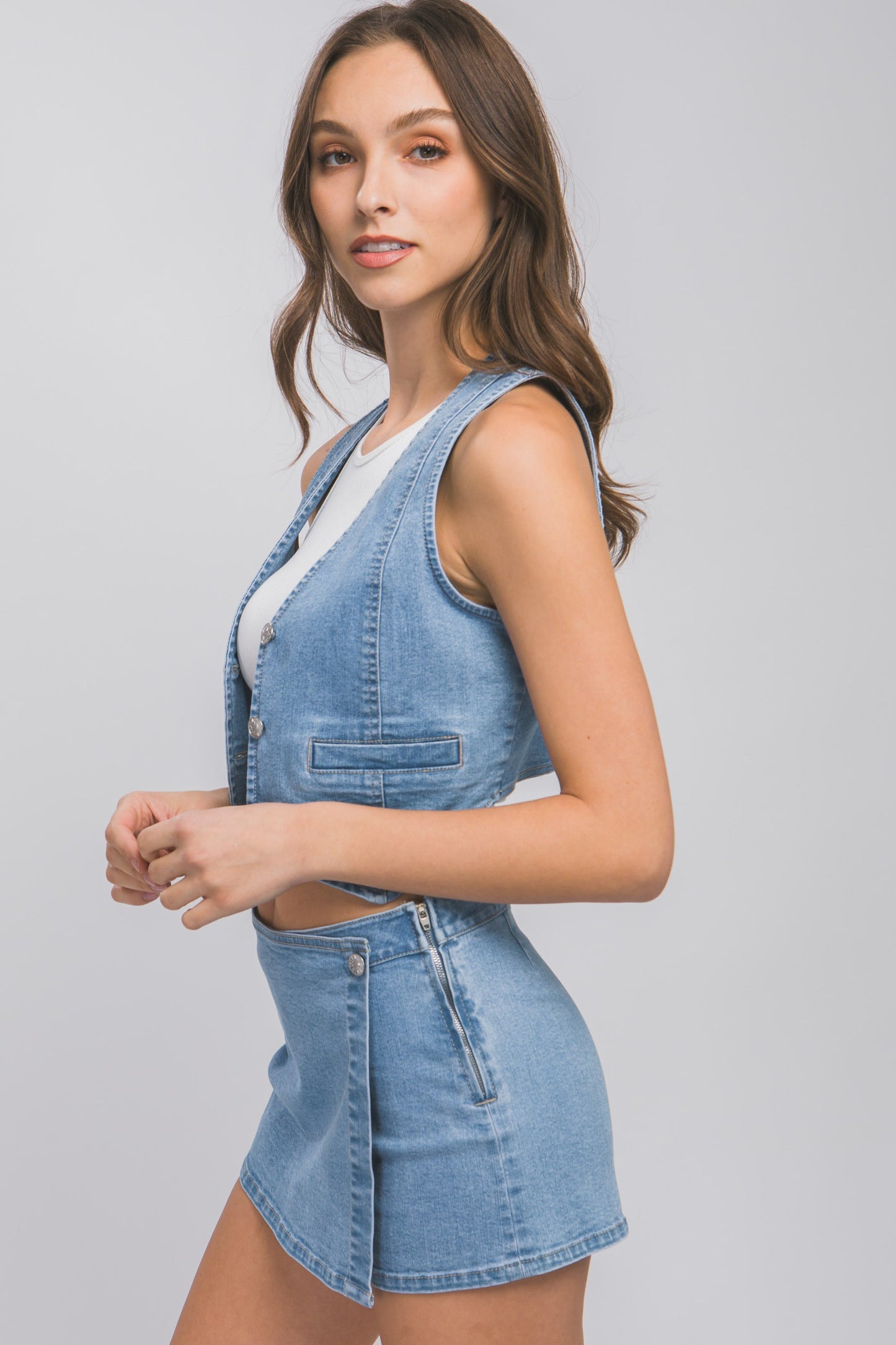 Denim Vest