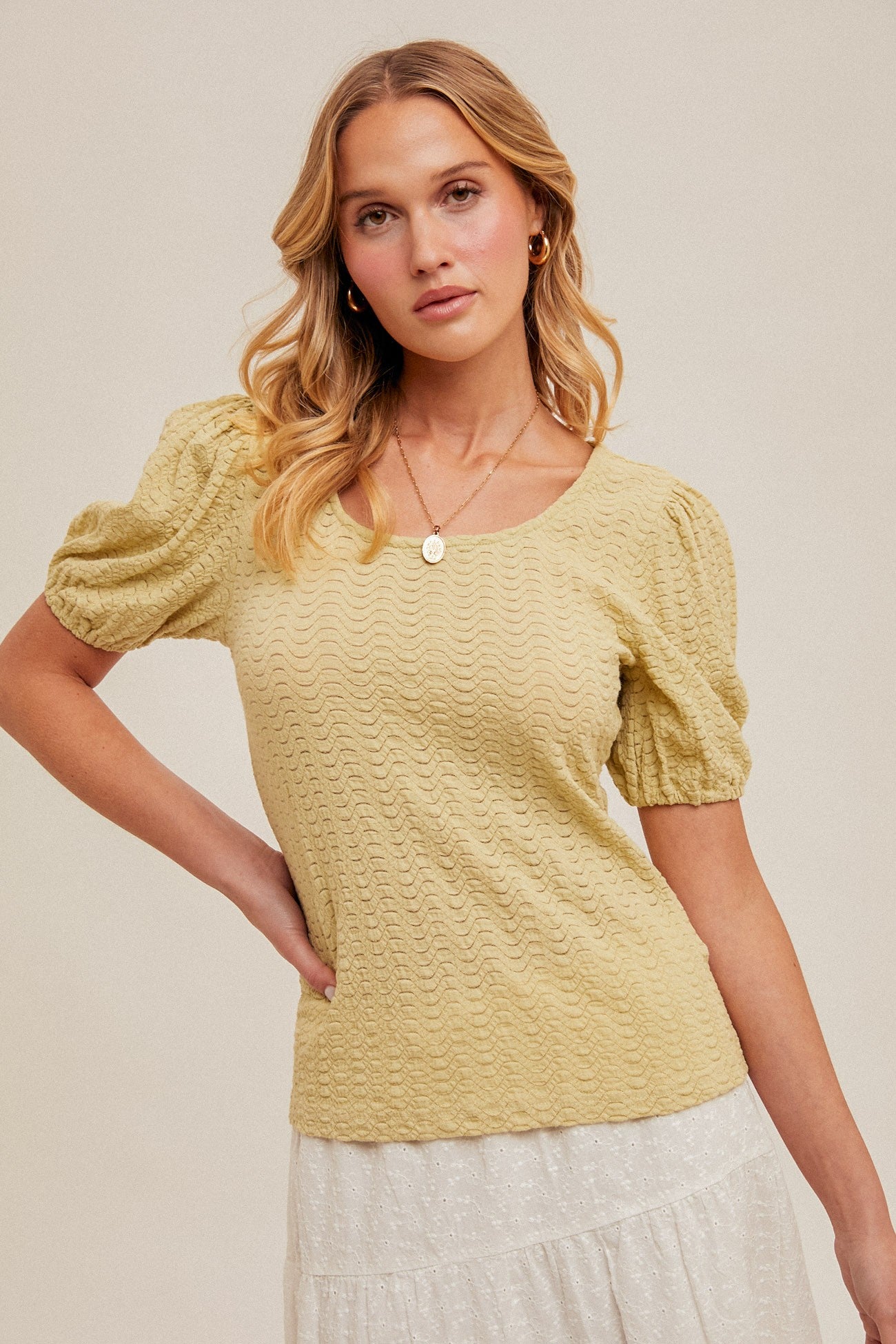 Kiwi Knit Tee