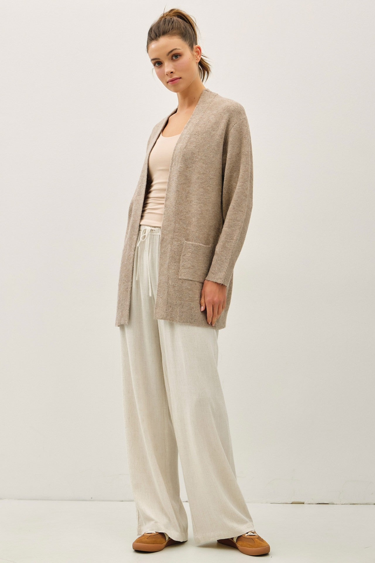 Misty Mocha Cardigan