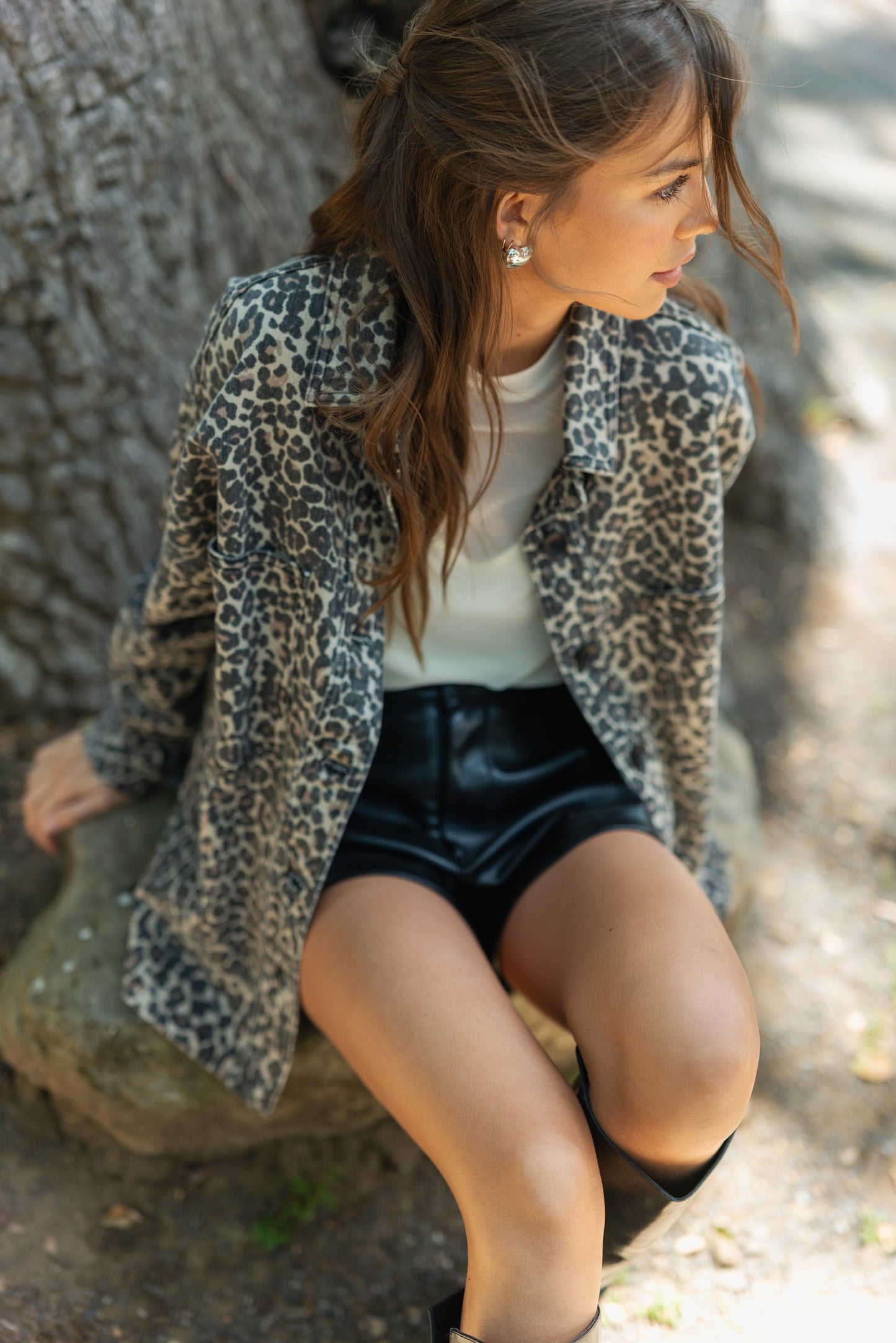 Cotton Leopard Jacket
