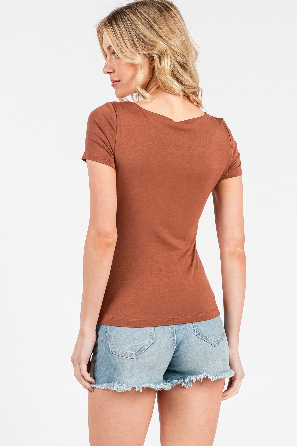 Nutshell Square Short Sleeve Top