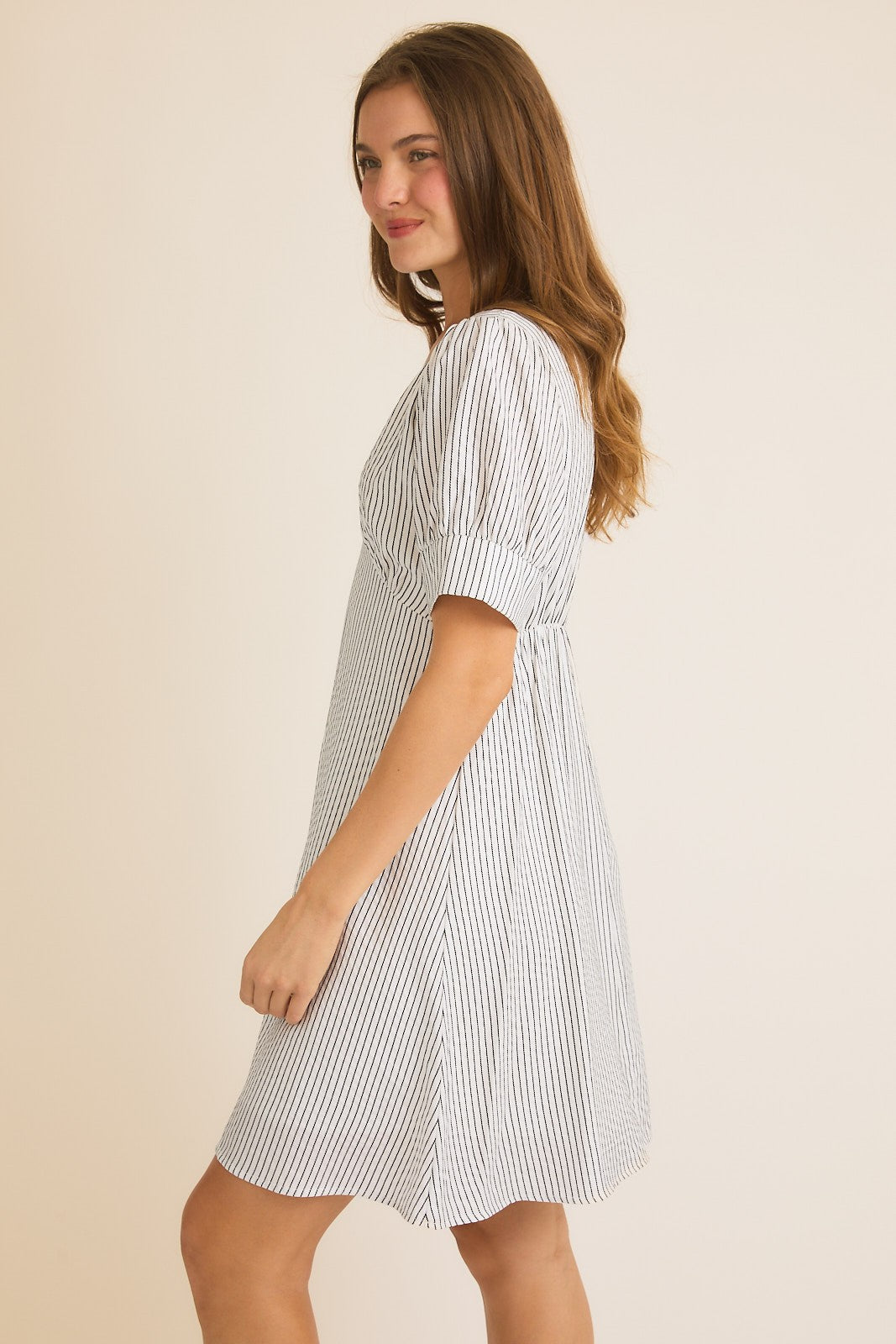 Stripe Mini Dress