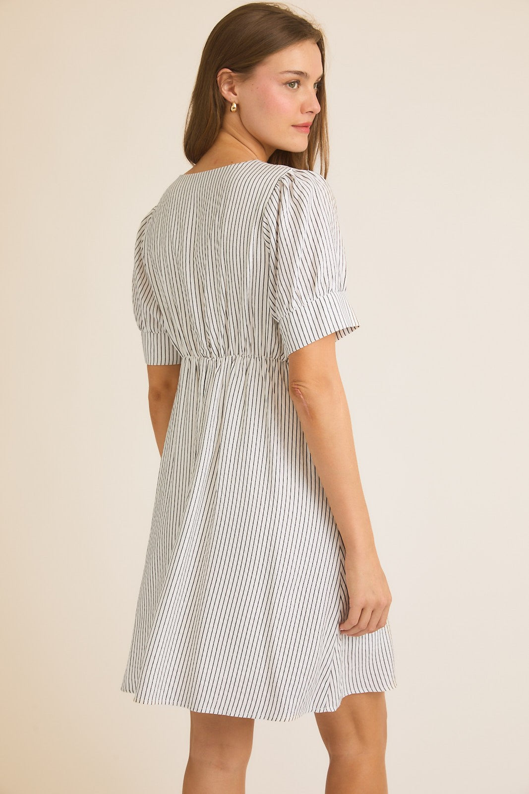Stripe Mini Dress