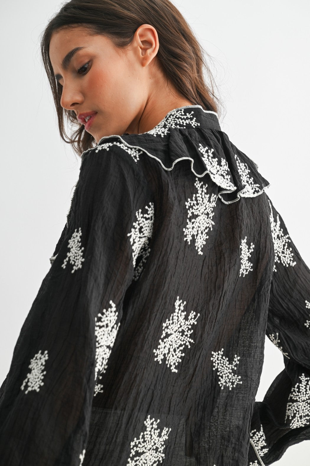 Reign Embroidered Blouse