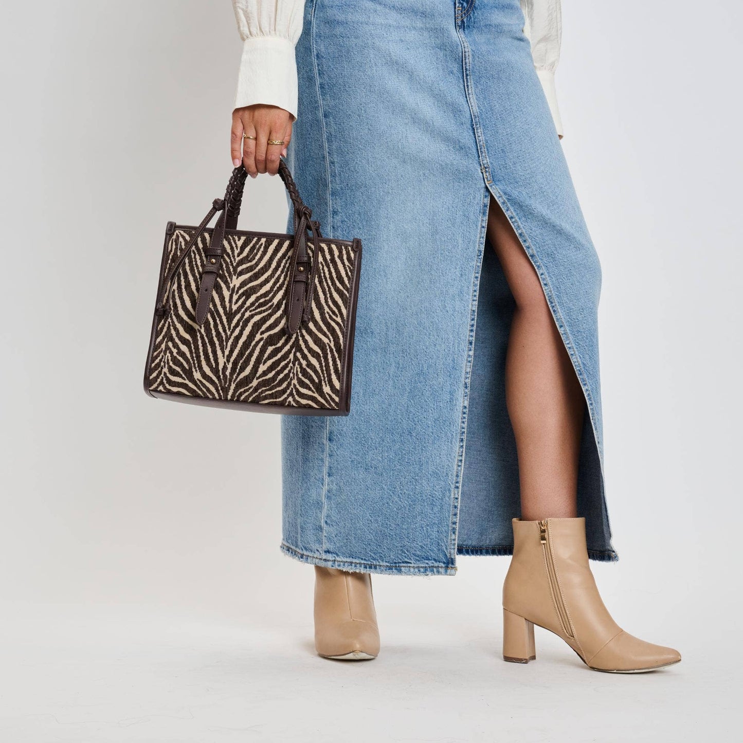 Dinsdale Zebra Print Crossbody