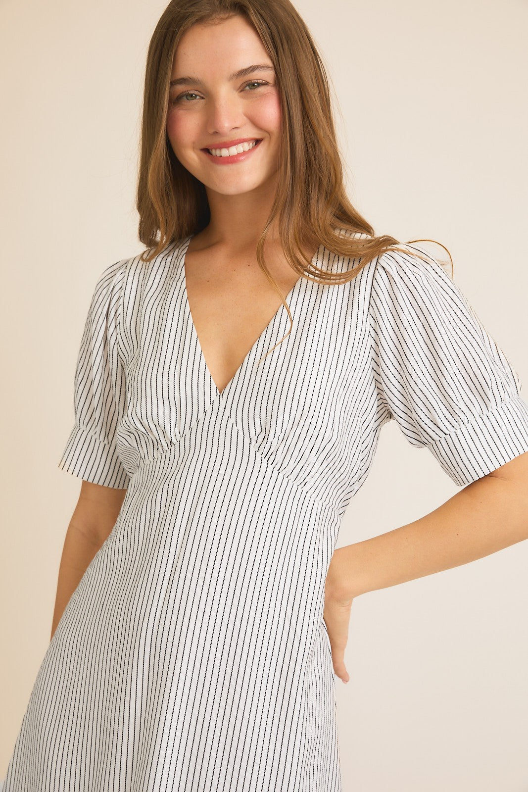 Stripe Mini Dress