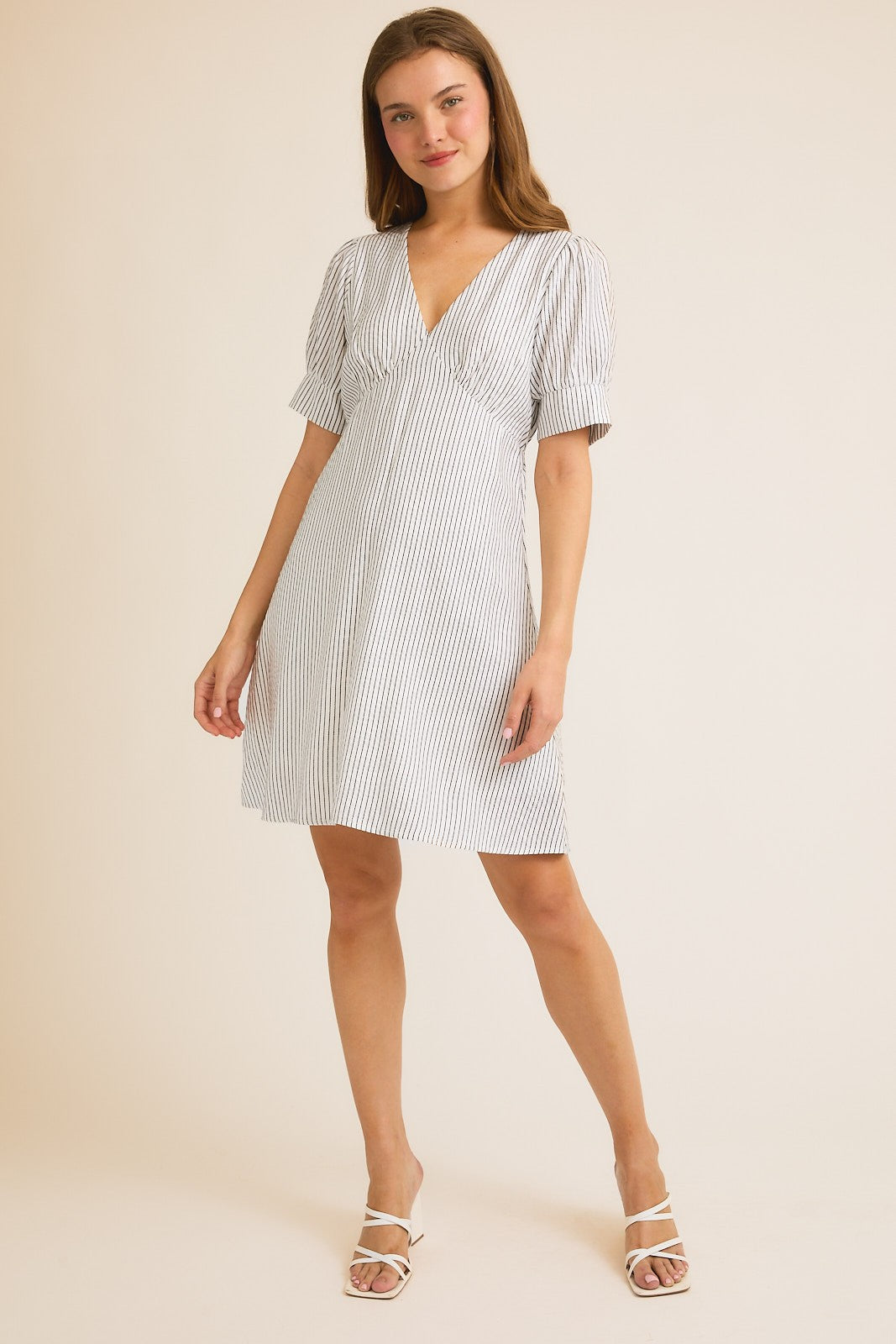 Stripe Mini Dress