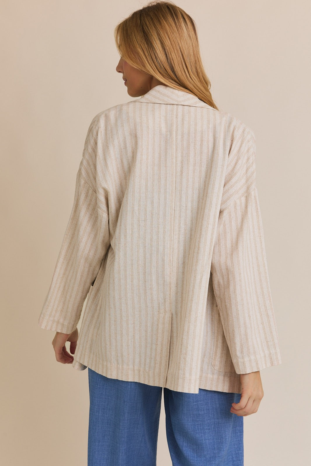 Khaki Stripe Jacket
