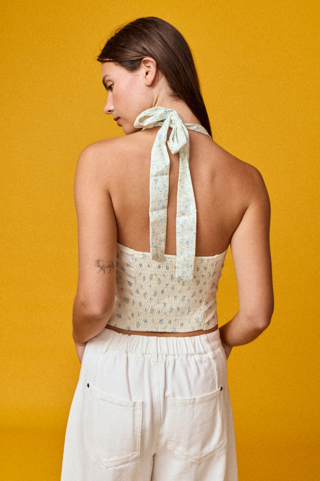 Daisy Halter Top
