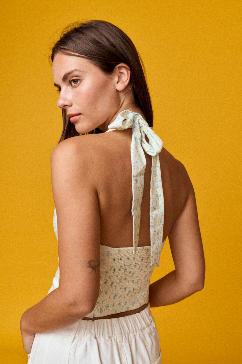 Daisy Halter Top