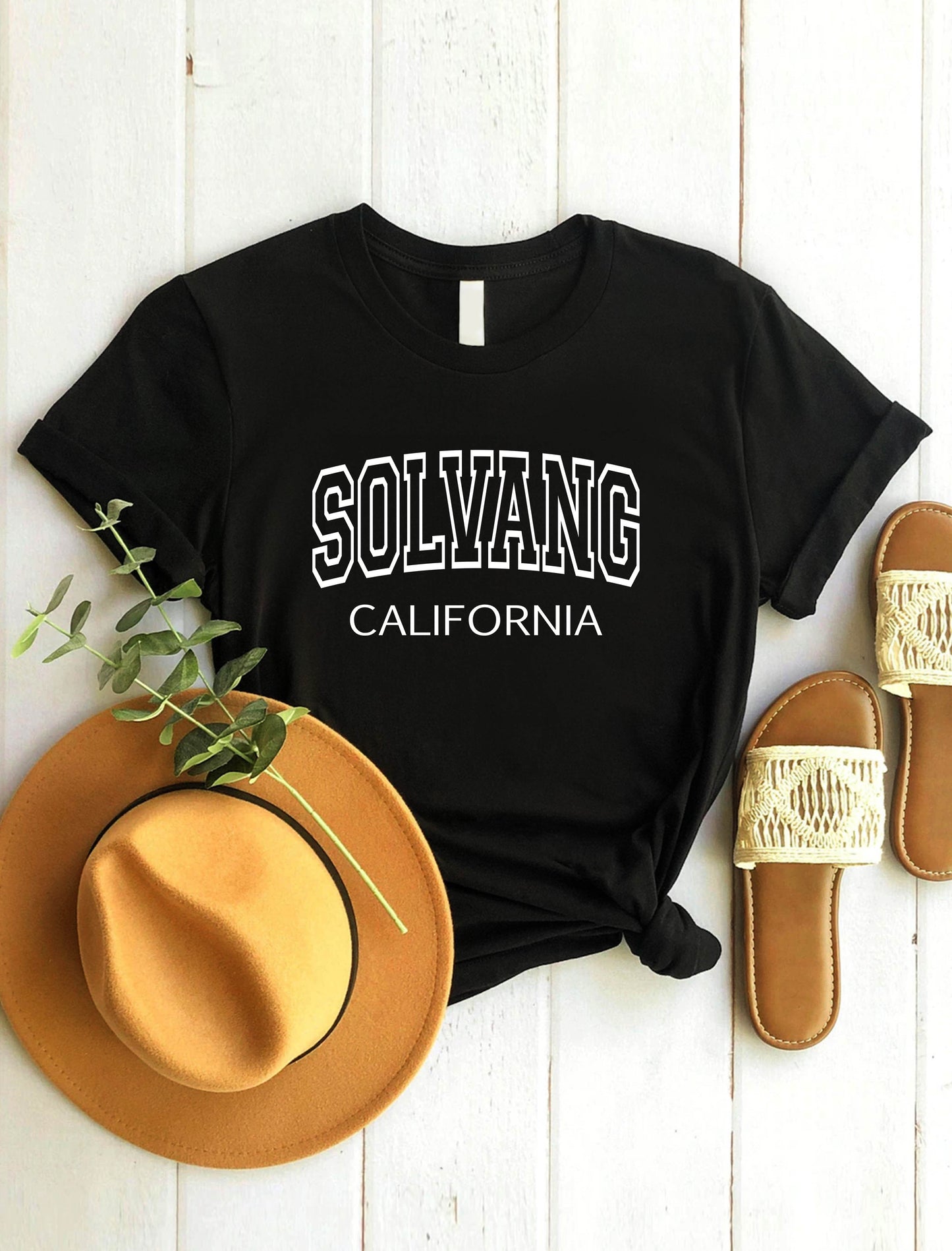 Solvang Tee x Vintage Black