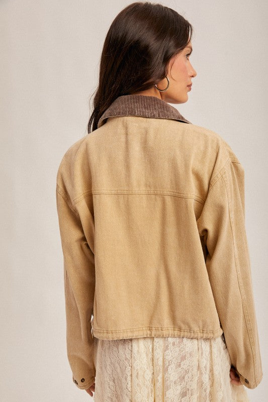 Sand Corduroy Jacket