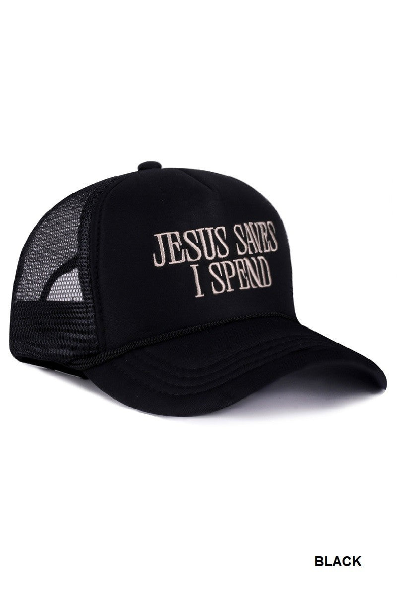 Jesus Saves - Black