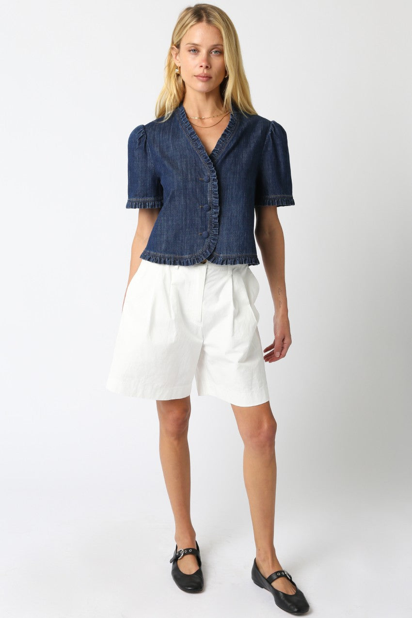 Darla Denim Top