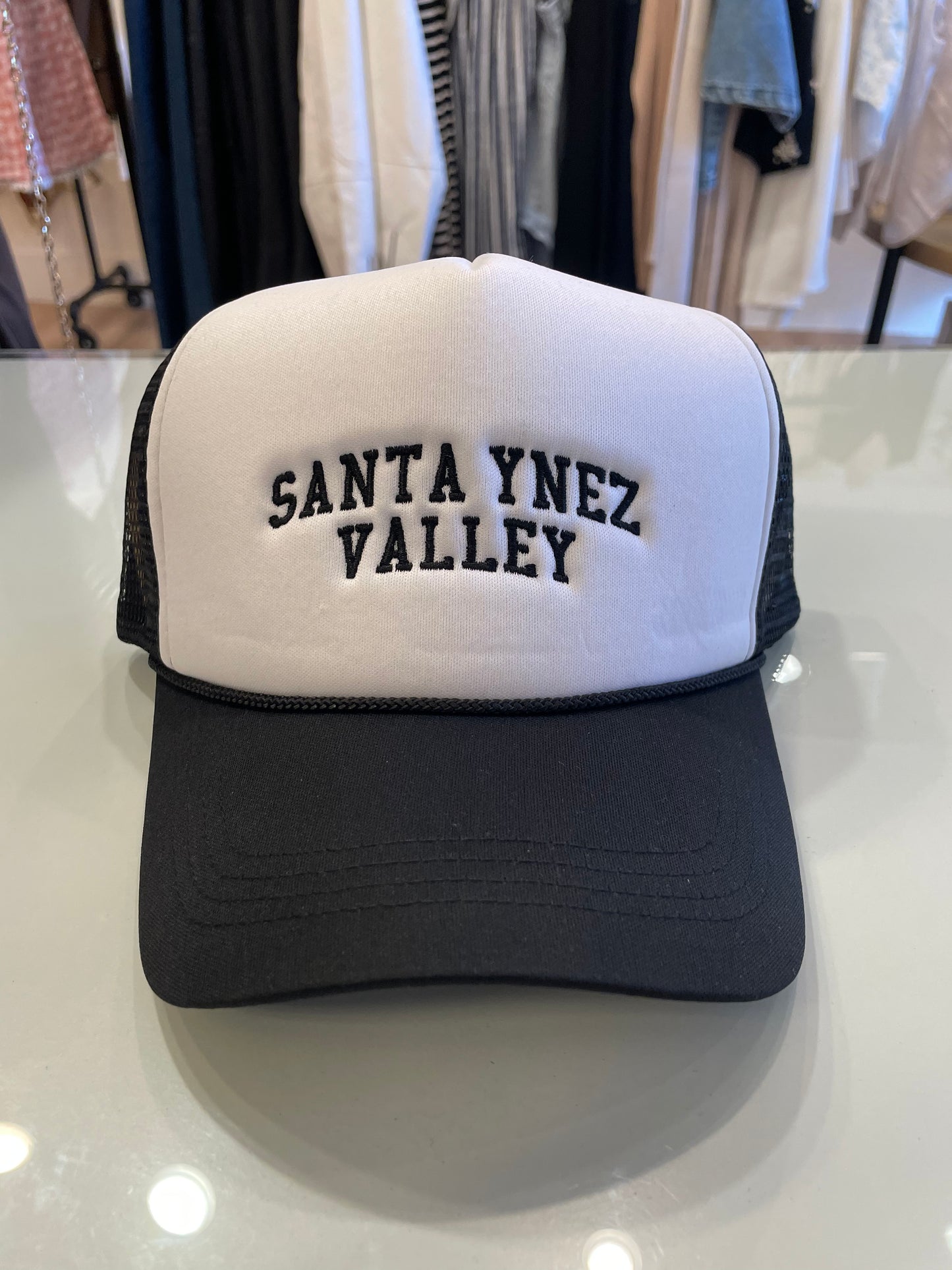 SYV Black Trucker Hat