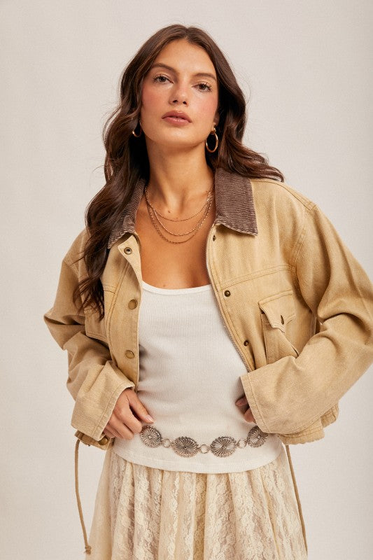 Sand Corduroy Jacket