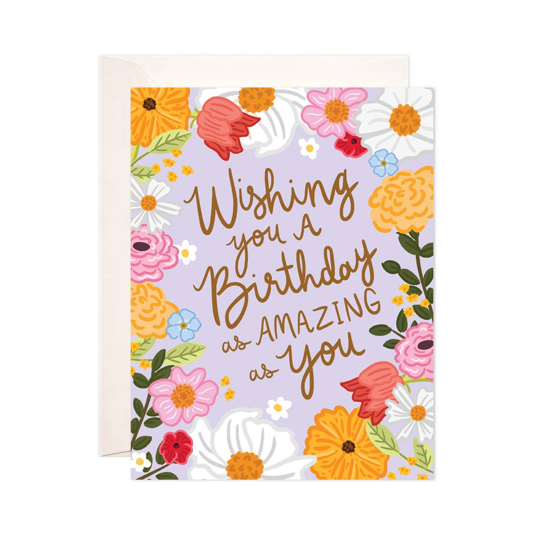 Wishing you a Happy Birthday Card