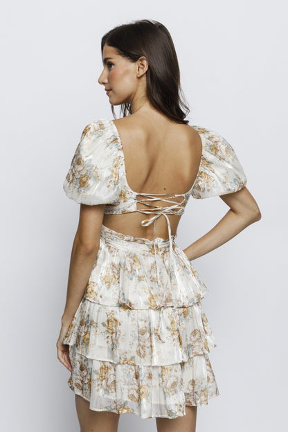 Whimsical Floral Dress