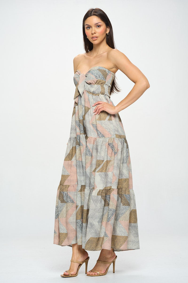 Geo Tube Dress