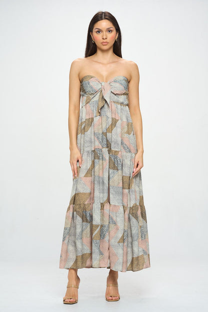 Geo Tube Dress