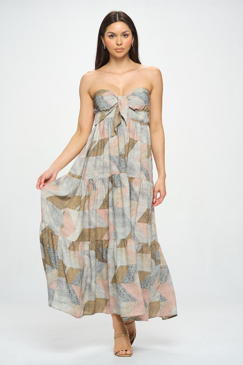 Geo Tube Dress