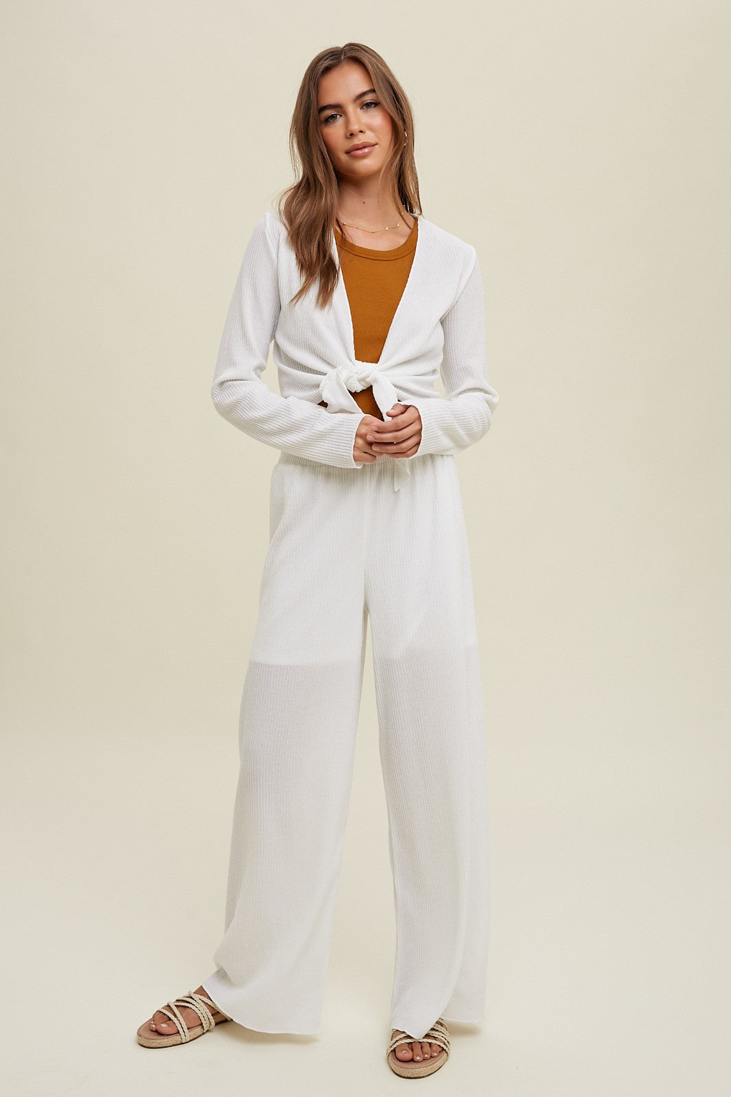Ribbed Knit Pants