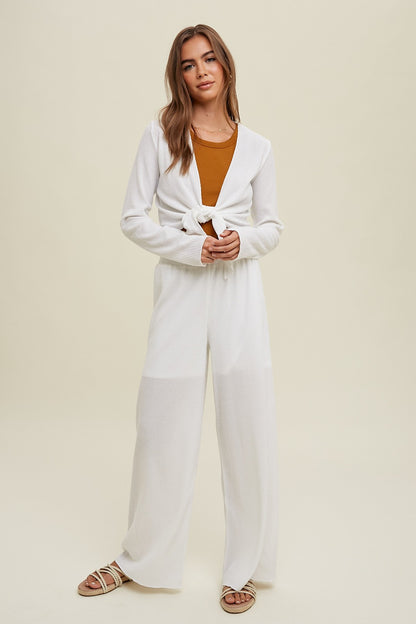 Ribbed Knit Pants