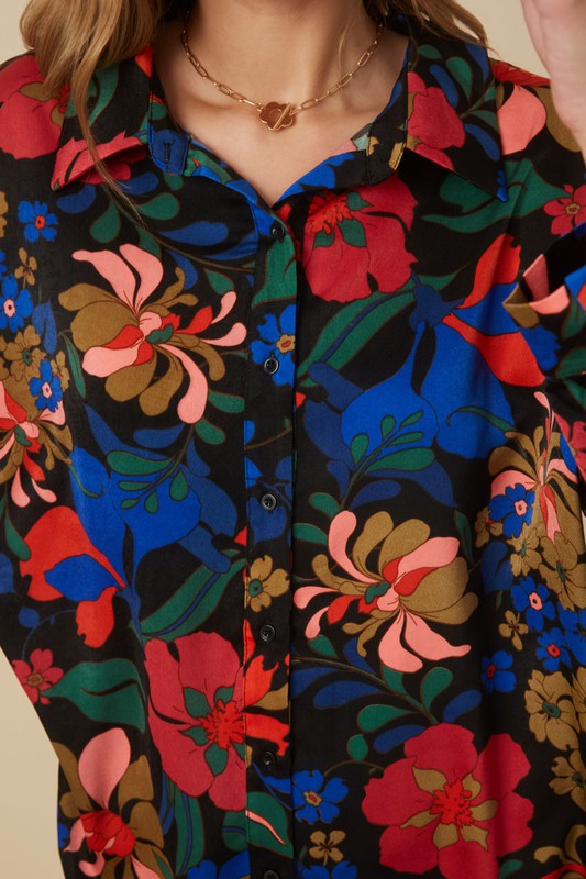 Julie Floral Blouse