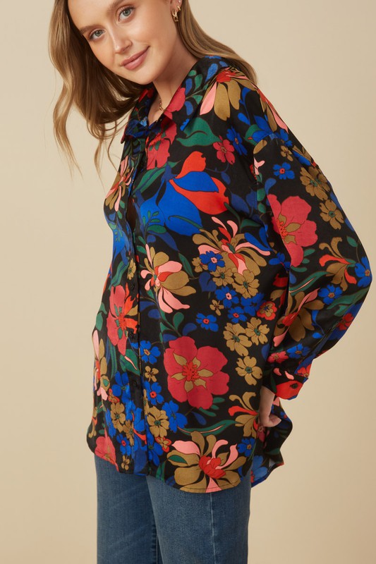 Julie Floral Blouse