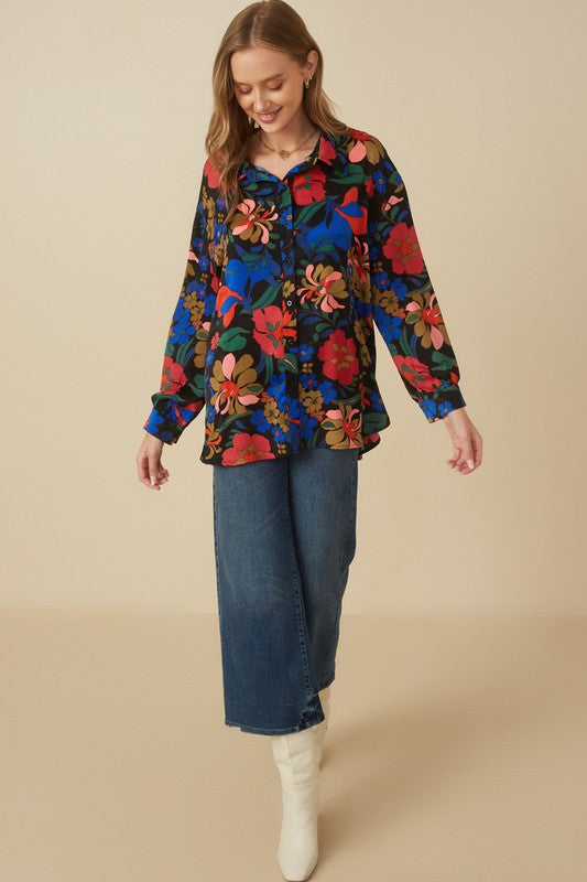 Julie Floral Blouse