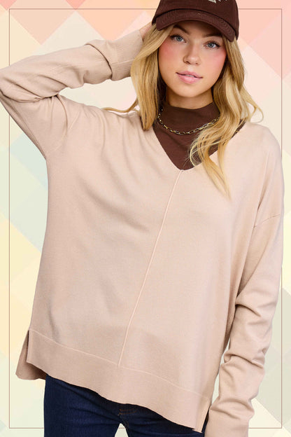 Oat Lightweight Sweater