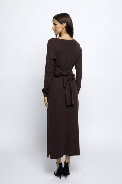 Chocolate Knit Dress