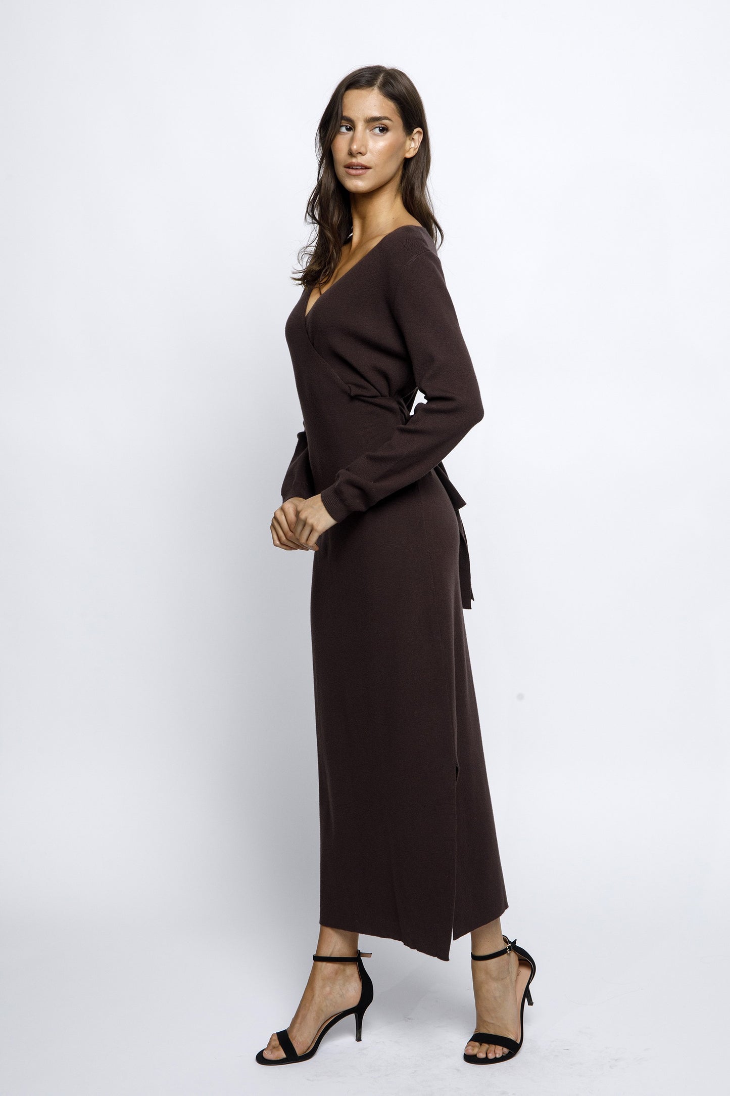Chocolate Knit Dress