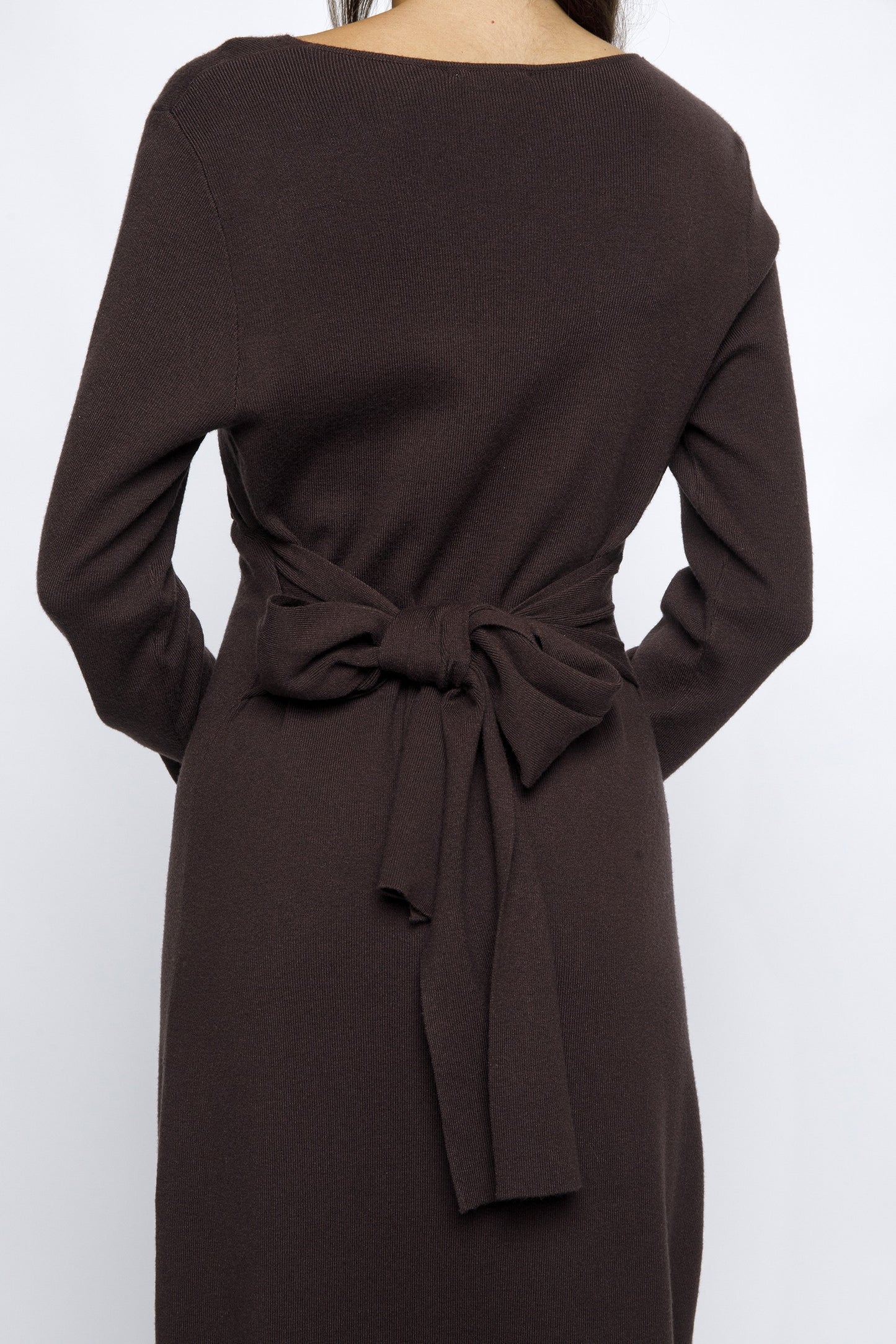 Chocolate Knit Dress