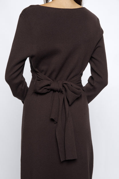 Chocolate Knit Dress