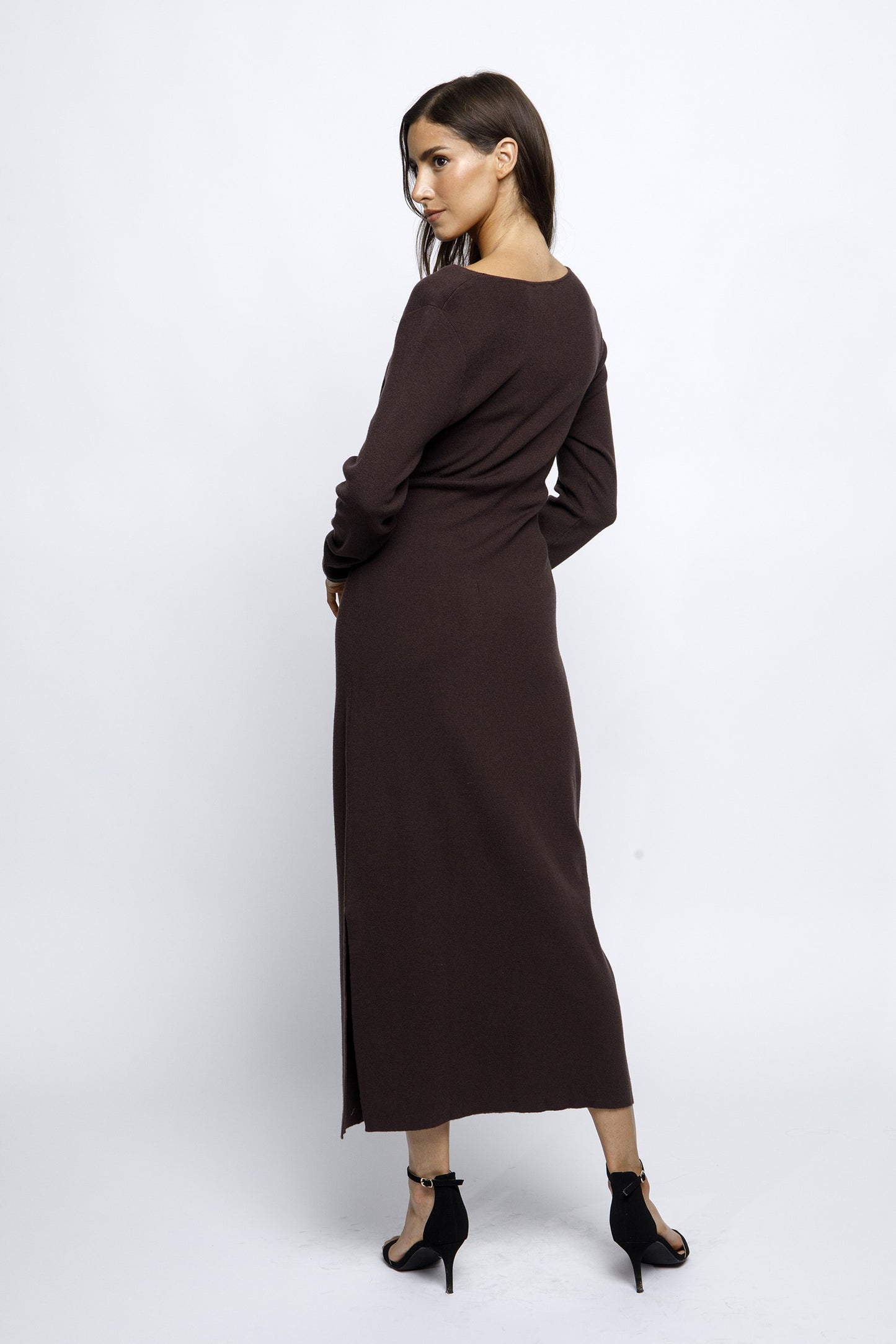 Chocolate Knit Dress