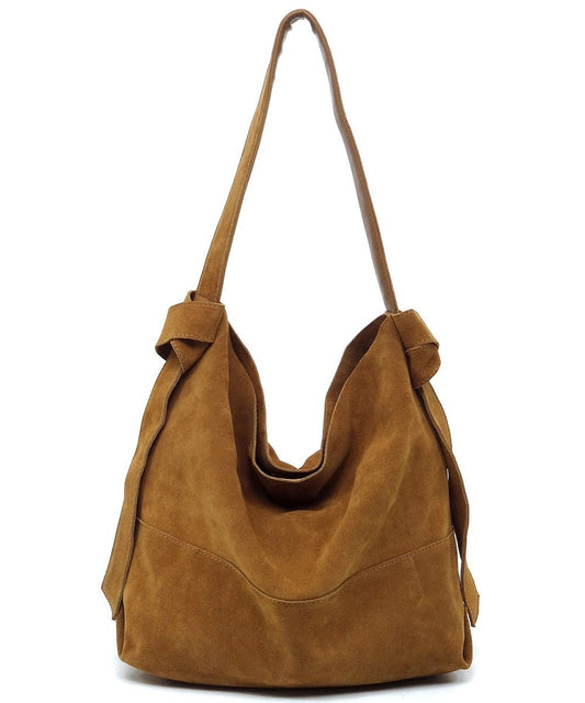 Genuine Suede & Leather Bag