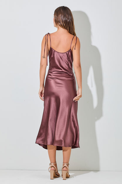 Amberly Satin Dress