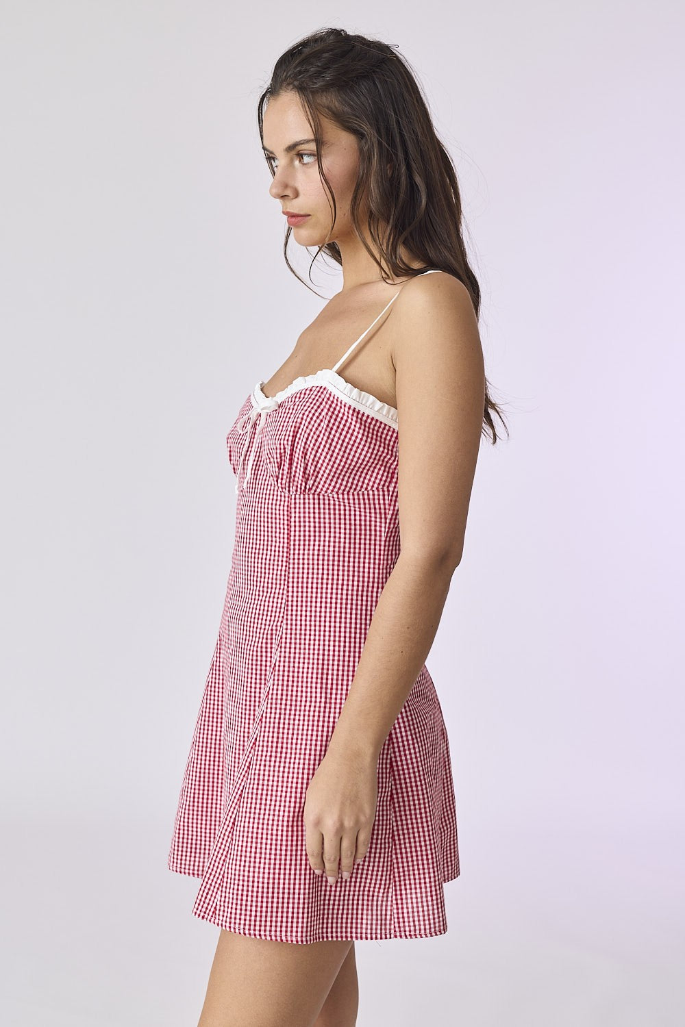 Cherry Gingham Dress