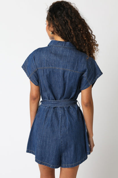 Dazy Denim Romper