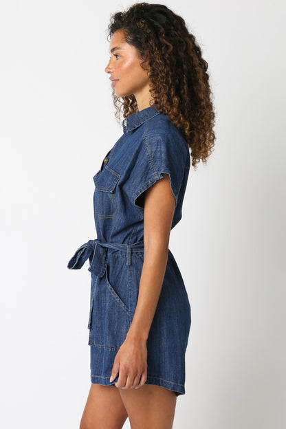 Dazy Denim Romper